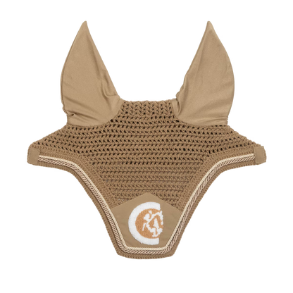 Ear Bonnets Kentucky Fly Veil Wellington 3D Logo Rope - Soundless detalle 2