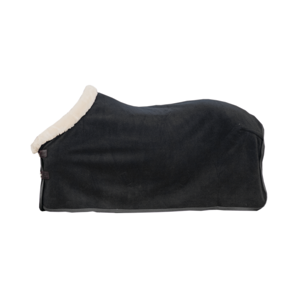 Manta para caballo Kentucky Fleece Rug Show Heavy Black vista principal