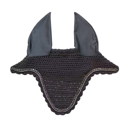 Ear Bonnets Kentucky Fly Veil Long Stone & Pearl Soundless detalle 4