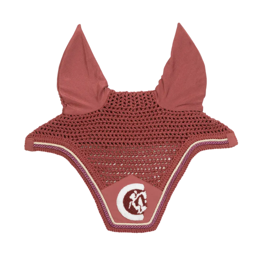 Orejerass Kentucky Fly Veil Wellington 3D Logo Rope para equitación