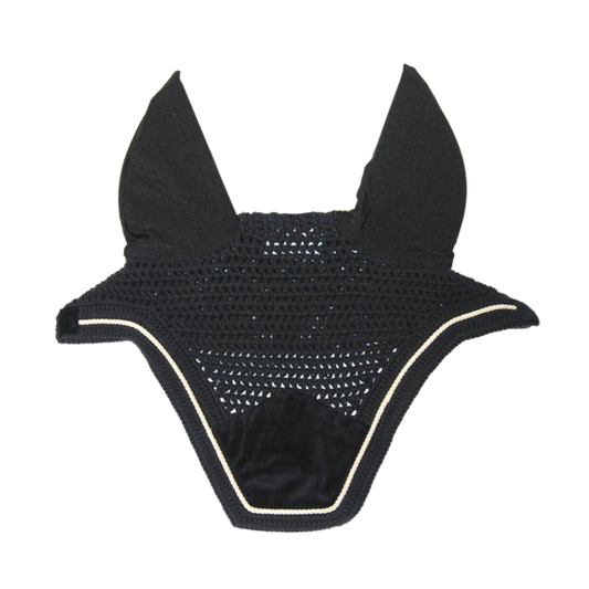 Orejerass Kentucky Fly Veil Wellington Basic Velvet para equitación
