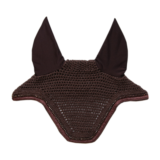 Orejerass Kentucky Fly Veil Wellington Glitter Band para equitación