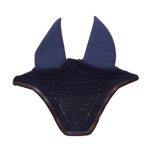 Soundless orejerass Kentucky Fly Veil Wellington Leather Soundless para equitación