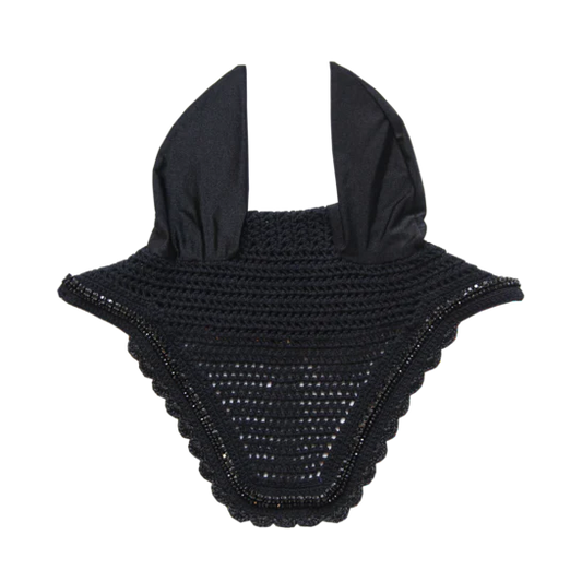 Orejerass Kentucky Soundless Fly Veil Wellington Stone & Pearl para equitación - vista 2