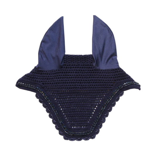 Orejerass Kentucky Soundless Fly Veil Wellington Stone & Pearl para equitación