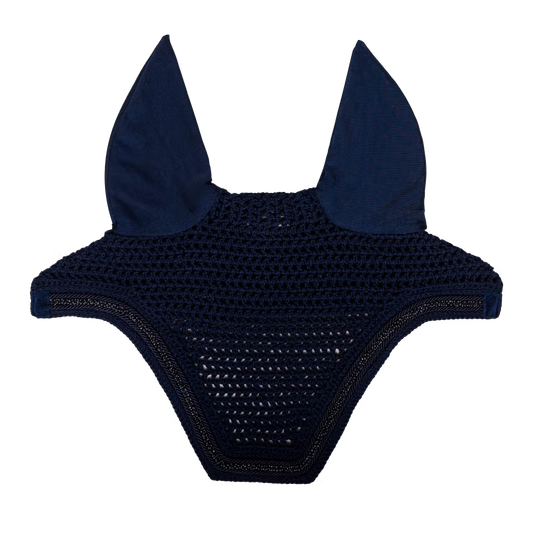 Orejerass Kentucky Fly Veil Wellington Velvet Mini Pearls Soundless para equitación - vista 2