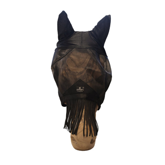 Máscara antimoscas Kentucky máscara antimoscas Classic con Ears & Nose para equitación - vista 2