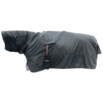 Manta para caballo Kentucky caballo Raincoat Hurricane with Stirrup Holes detalle 8