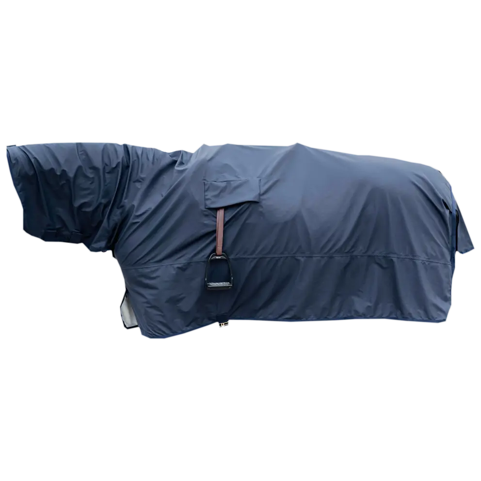 Manta para caballo Kentucky caballo Raincoat Hurricane with Stirrup Holes detalle 7