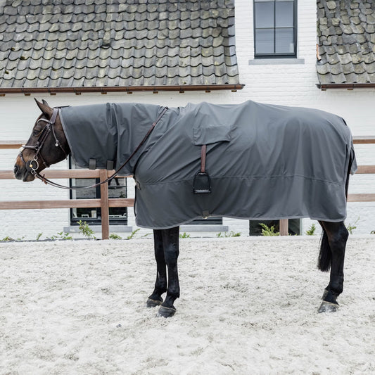 para caballo Kentucky caballo Raincoat Hurricane con Stirrup Holes para equitación