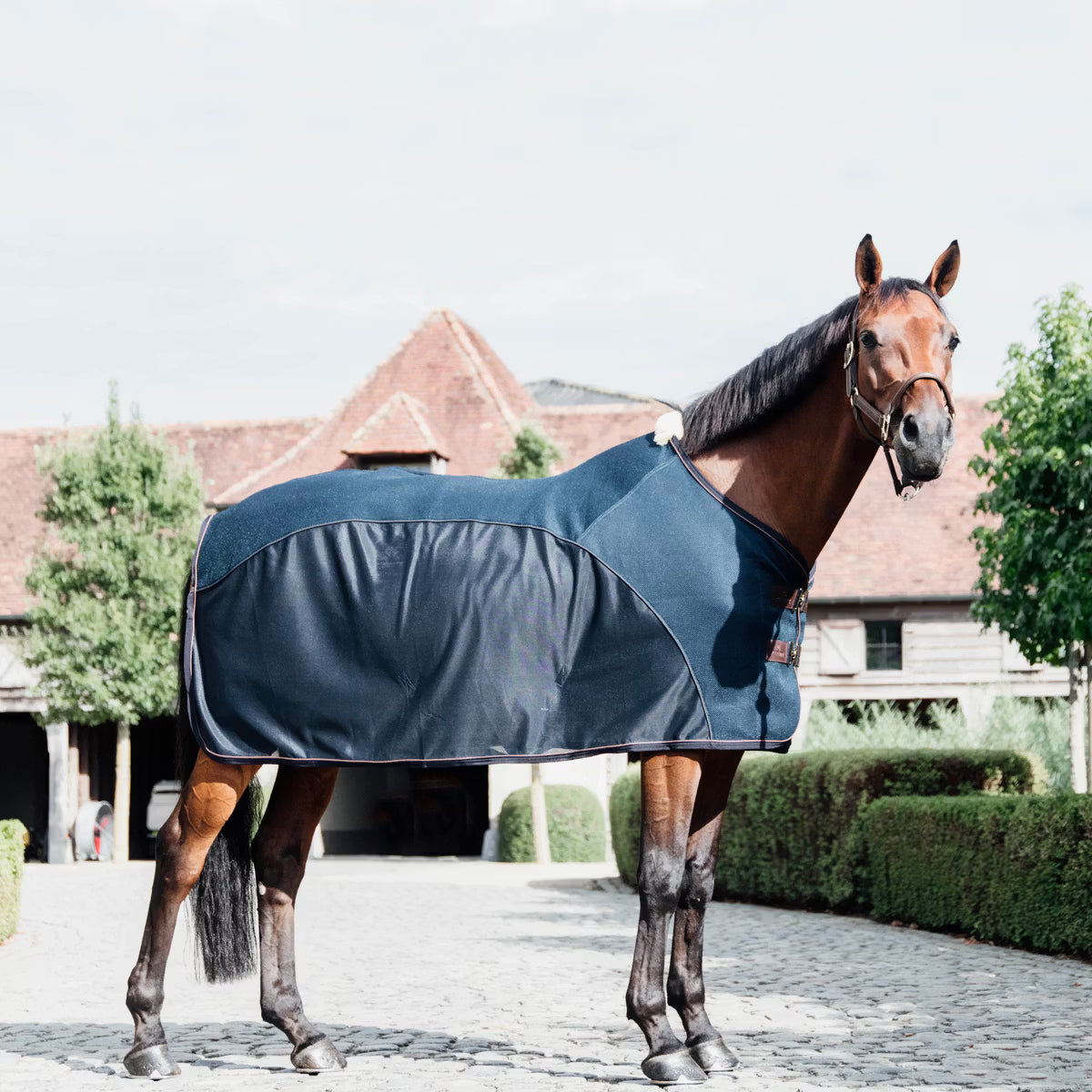 Manta para caballo Kentucky Mesh Combo Cooler Sheet detalle 2