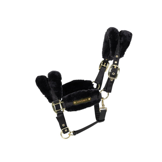 Cabezada de cuadras Kentucky nuevo Nylon Sheepskin cabezada de cuadra Soft para equitación - vista 2