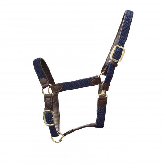 Cabezada de cuadras Kentucky Plaited Nylon cabezada de cuadra para equitación