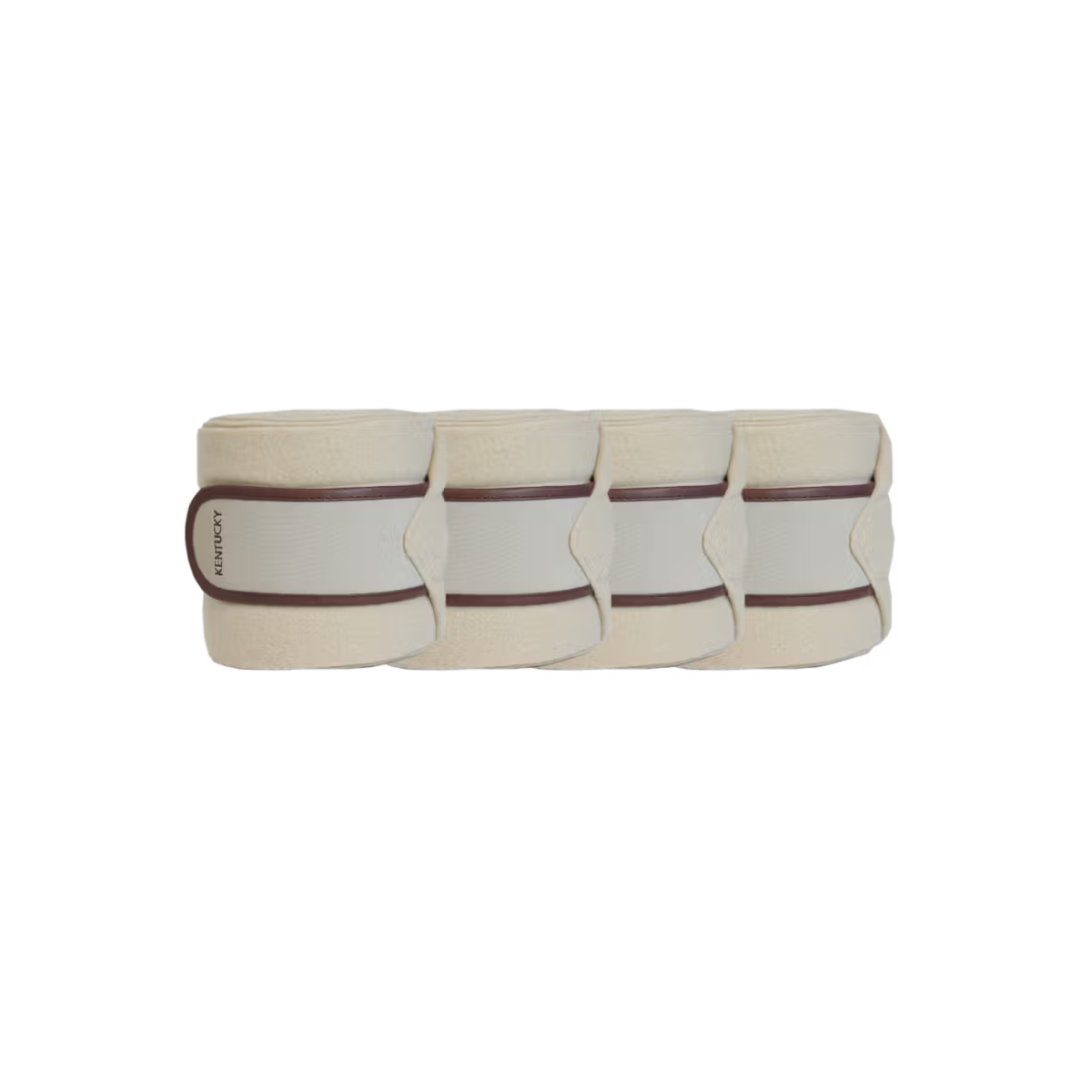 Bandages Kentucky Polar Fleece Bandages with Faux Leather Edging detalle 6