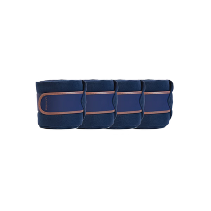 Bandages Kentucky Polar Fleece Bandages with Faux Leather Edging detalle 8