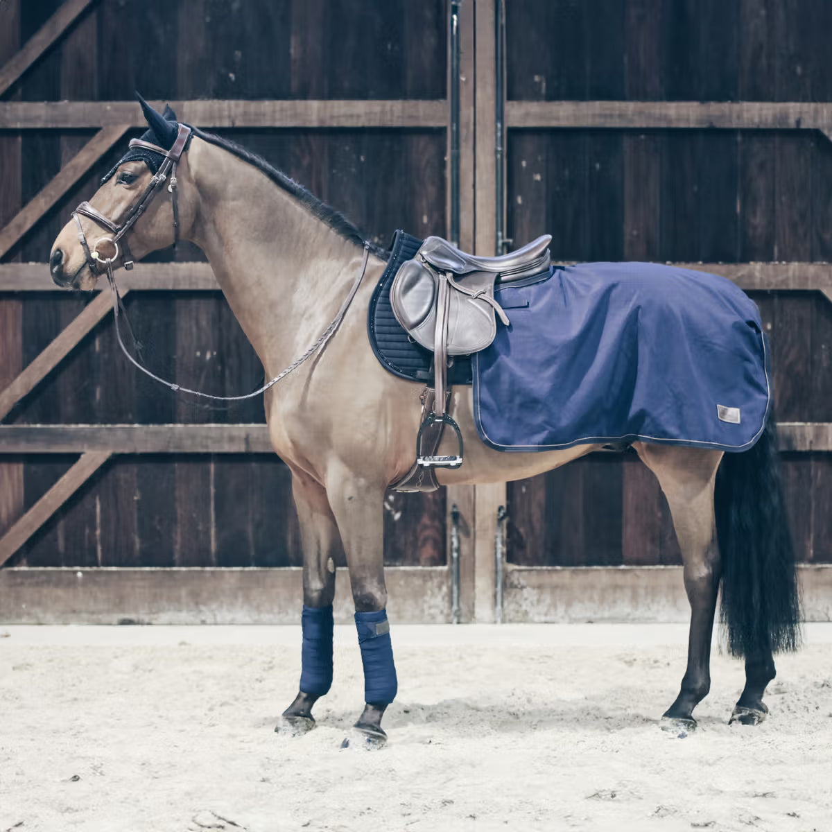 Manta para caballo Kentucky Quarter Rug All Weather 160g detalle 2