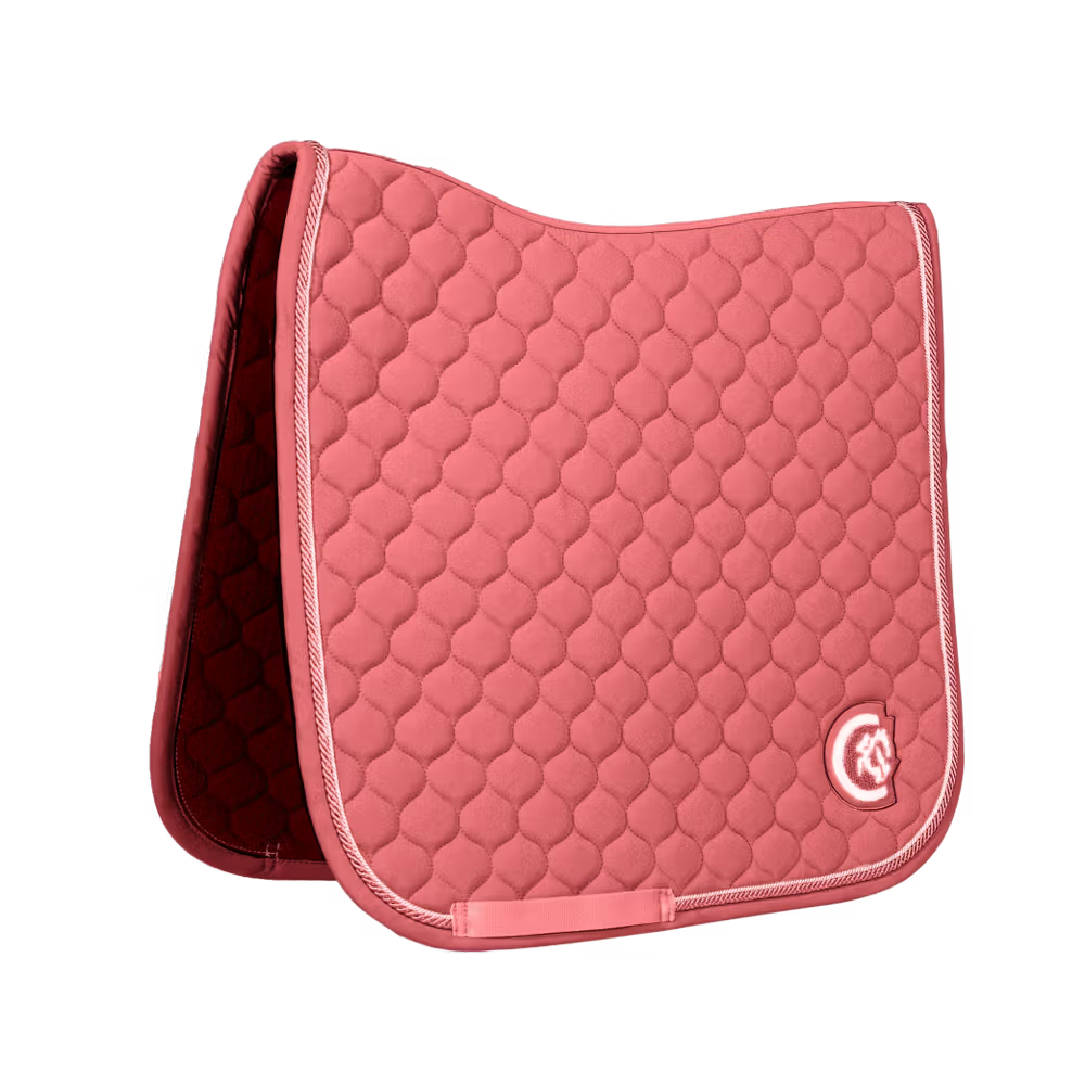 Manta para caballo Kentucky Saddle Pad 3D Logo Onion Quilt Dressage detalle 4