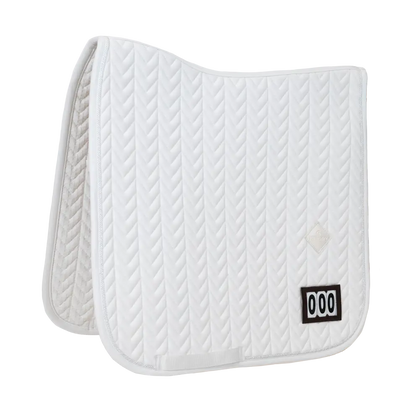 Manta para caballo Kentucky Saddle Pad Fishbone Competition 2 Numbers Dressage vista principal