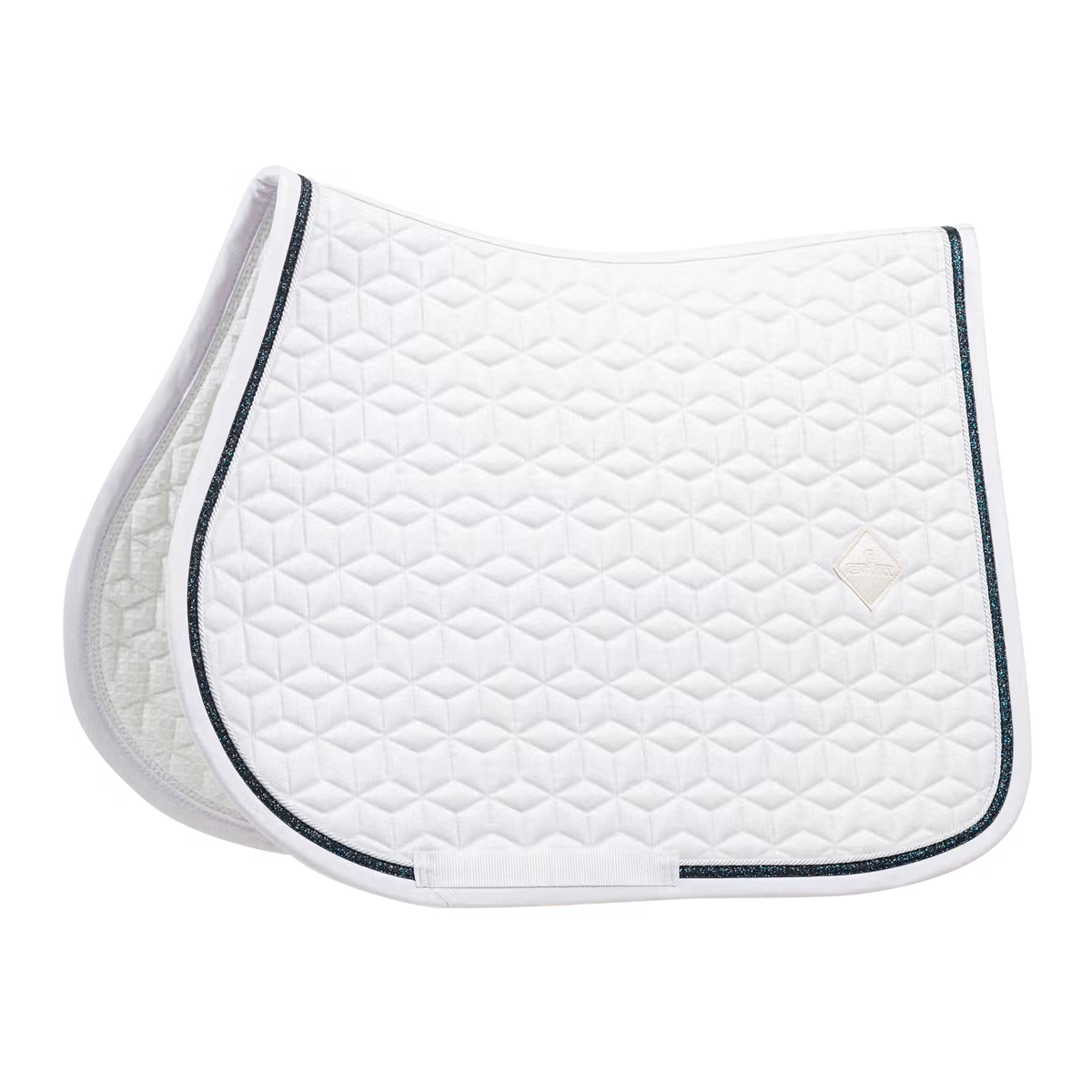 Manta para caballo Kentucky Saddle Pad Glitter Rope Jumping detalle 5