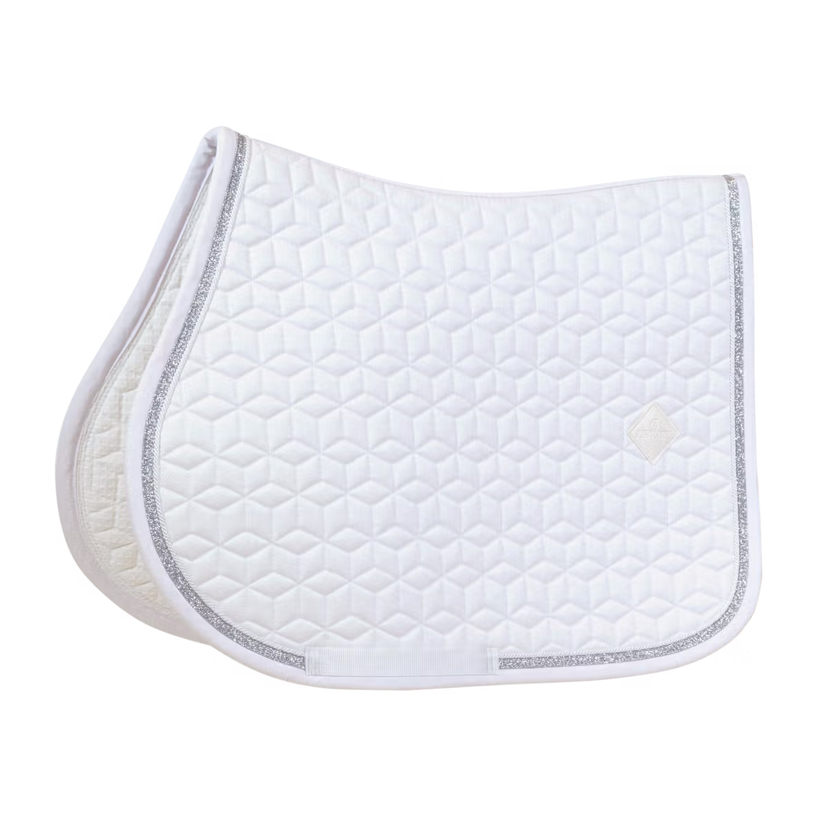 Manta para caballo Kentucky Saddle Pad Glitter Rope Jumping detalle 4