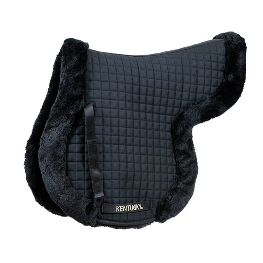para caballo Kentucky mantilla Hunter con Vegan Sheepskin para equitación
