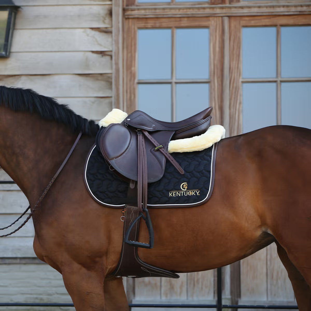 Manta para caballo Kentucky Saddle Pad Absorb detalle 4