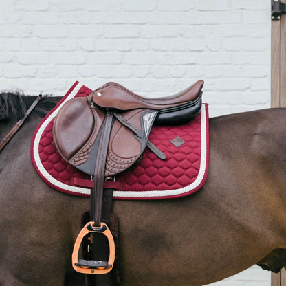 Manta para caballo Kentucky Saddle Pad Plaited Cord Jumping detalle 8