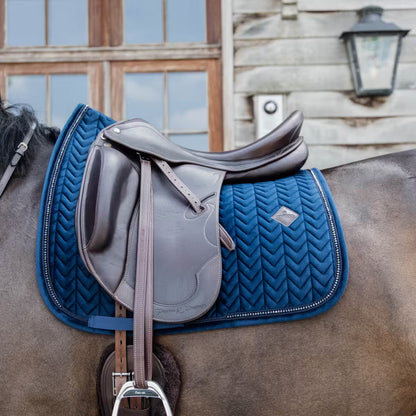 Manta para caballo Kentucky Saddle Pad Velvet Pearls detalle 11