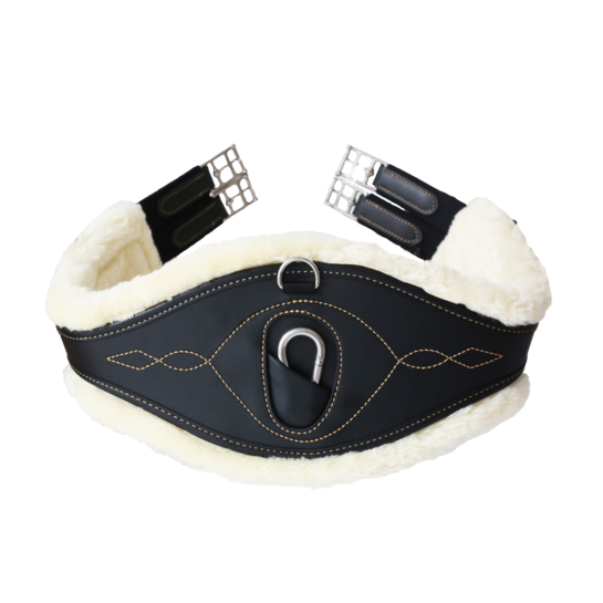 Cincha Kentucky Sheepskin Anatomic Girth detalle 2