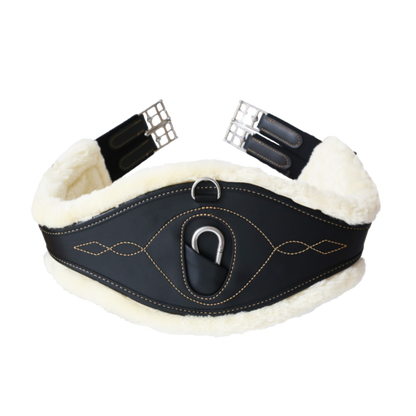 Cincha Kentucky Sheepskin Anatomic Girth detalle 2