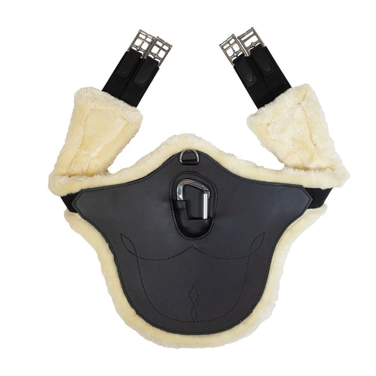Cincha Kentucky Sheepskin Anatomic Stud cincha para equitación