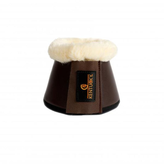 Calzado ecuestre Kentucky Sheepskin Leather Overreach Boots para equitación