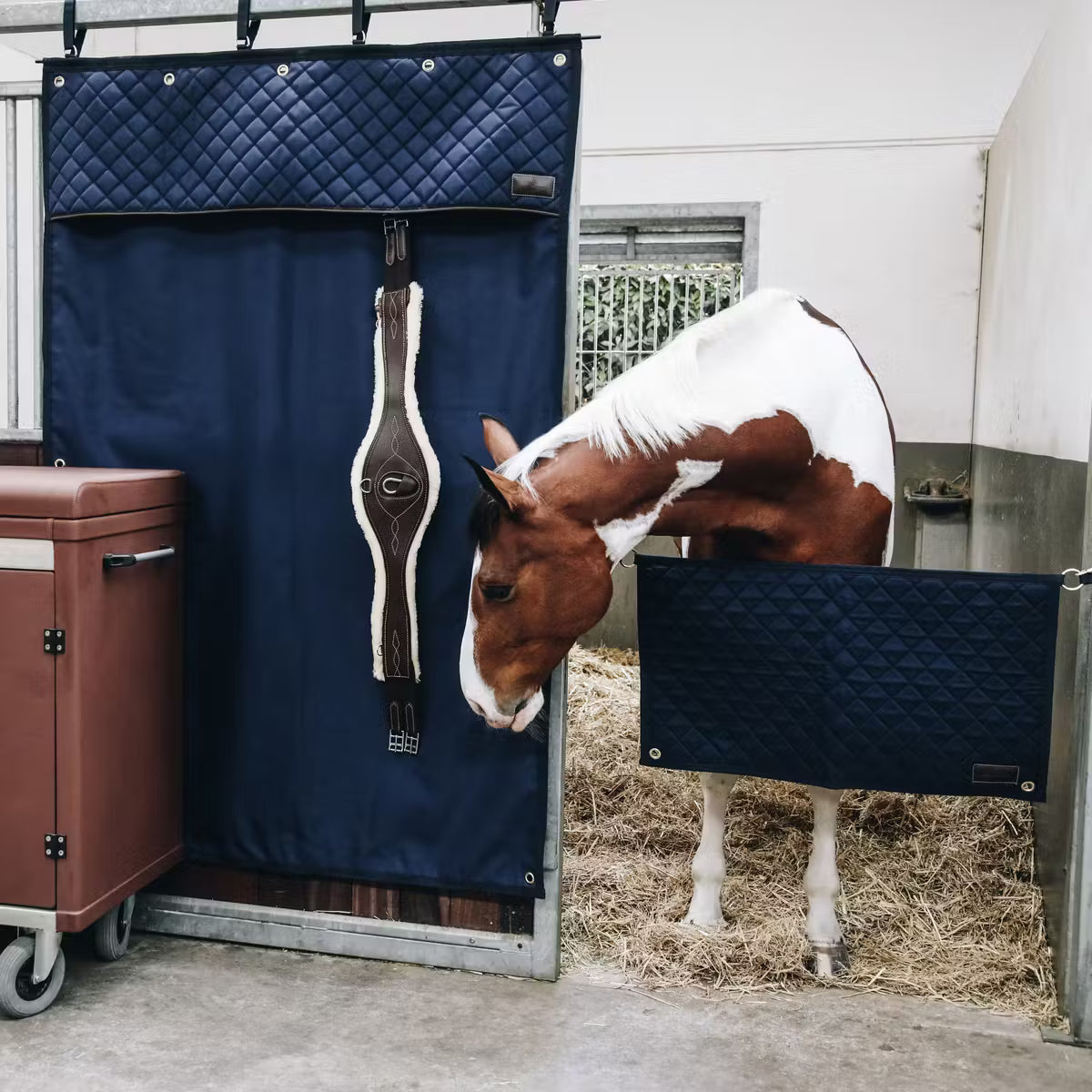 Stable Curtains Kentucky Stable Curtain impermeable detalle 4