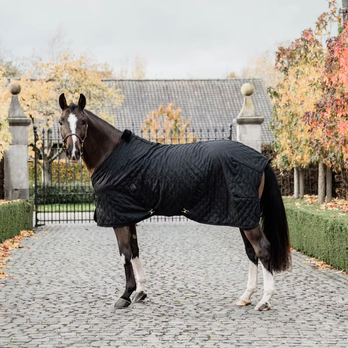 Manta para caballo Kentucky Stable Rug 0g Black detalle 2
