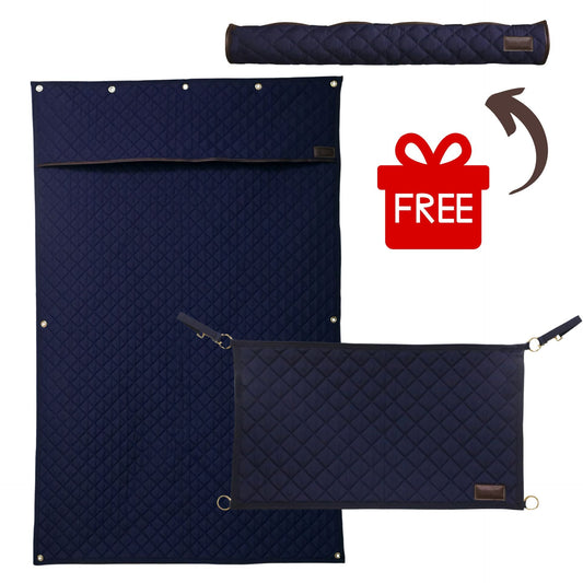 Protector ecuestre Kentucky Stable Show Set - Free Head Protector para equitación