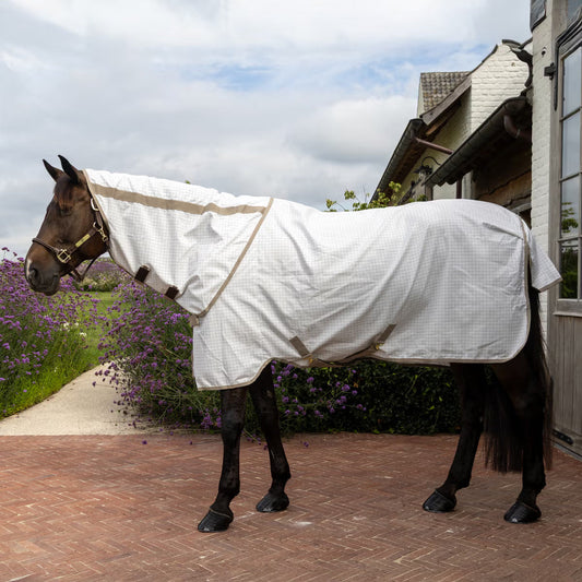 Manta para caballo Kentucky Sweet Itch Fly & Summer Sheet Comfort para equitación