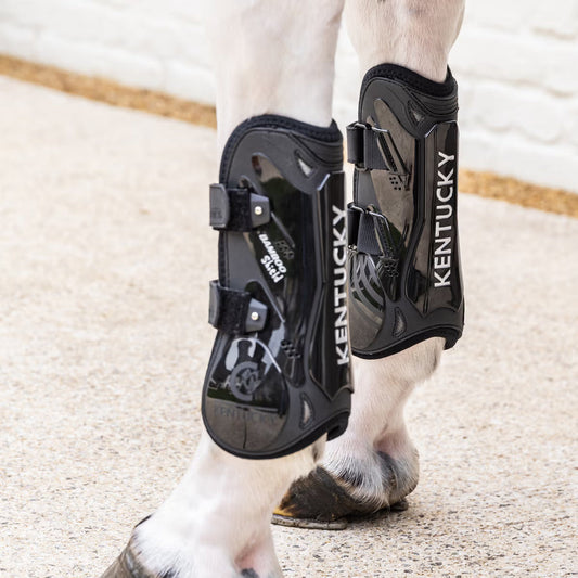 Kentucky protectores de tendón Bamboo Velcro para equitación