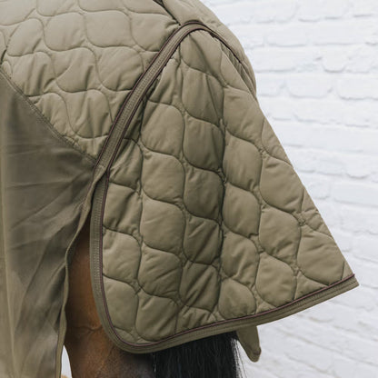 Manta para caballo Kentucky Transport Combo Cooler Fleece Rug detalle 5