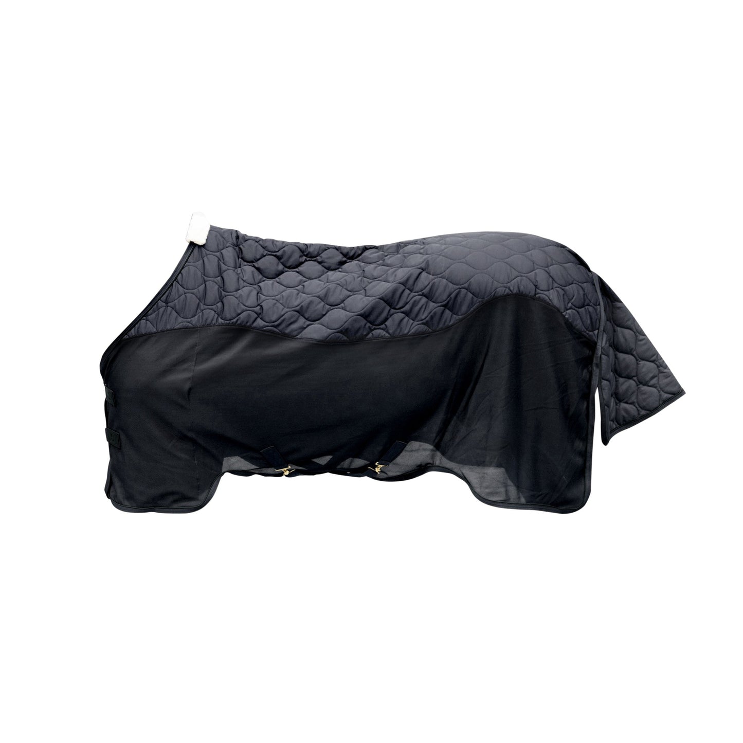 Manta para caballo Kentucky Transport Combo Cooler Fleece Rug detalle 2