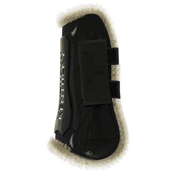 Calzado ecuestre Kentucky Vegan Sheepskin Tendon Boots Velcro detalle 2