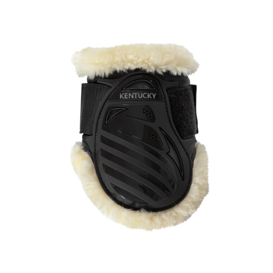 Calzado ecuestre Kentucky Vegan Sheepskin Young caballo Fetlock Boots detalle 2