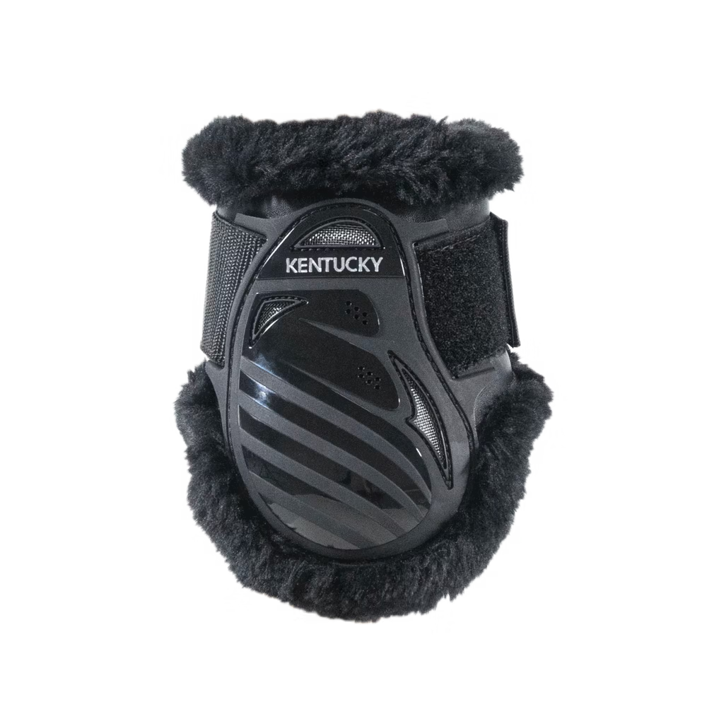 Calzado ecuestre Kentucky Vegan Sheepskin Young caballo Fetlock Boots detalle 7