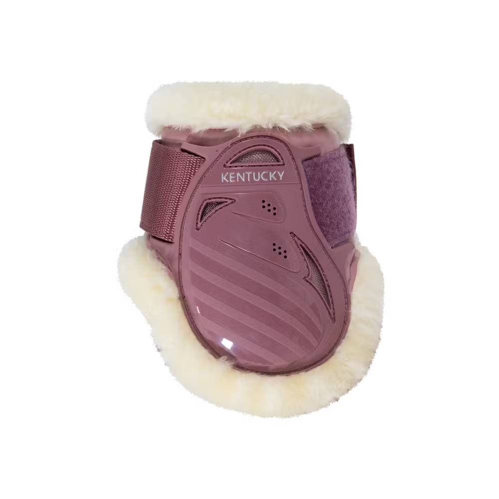 Calzado ecuestre Kentucky Vegan Sheepskin Young caballo Fetlock Boots detalle 4