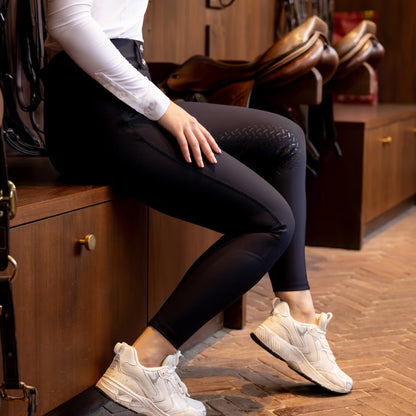 Silicone Knee Patch Breeches Kentucky Women's Riding Breeches Miami with Knee detalle 4