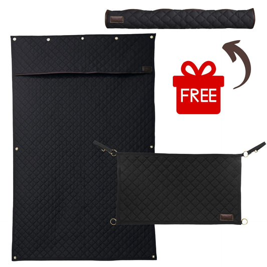 Protector ecuestre Kentucky Stable Show Set - Free Head Protector para equitación