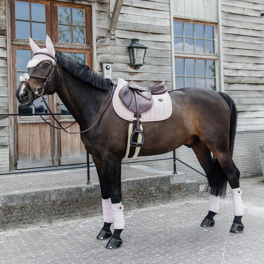 Mantillas Sets Kentucky Velvet Pearls Matching Set - Soft Rose para equitación