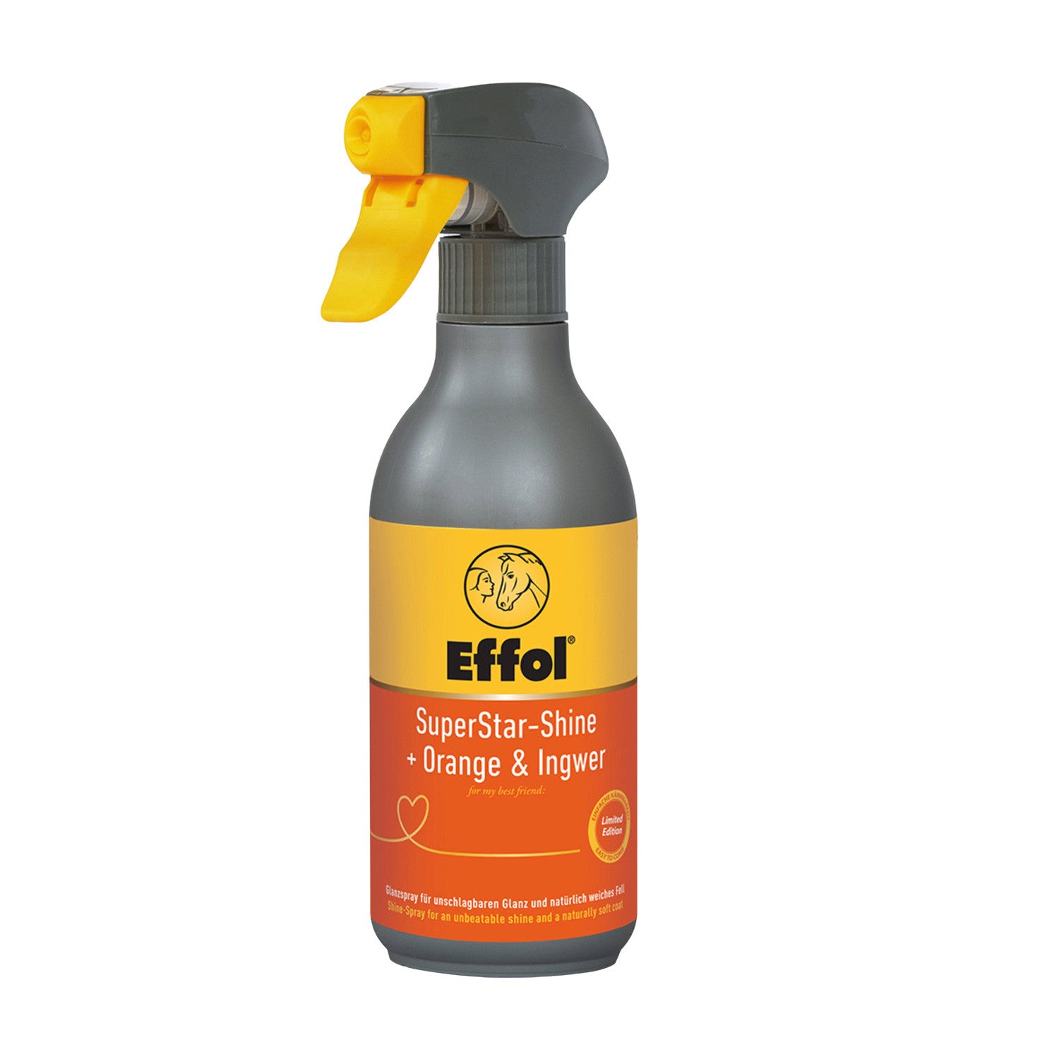 Abrillantador desenredante superstar-shine Effol 750 ml naranja jengibre
