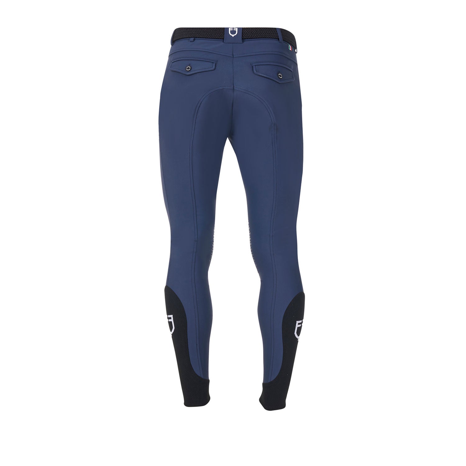 Pantalones de hombre grip rodilla Equestro X FISE - Navy Blazer