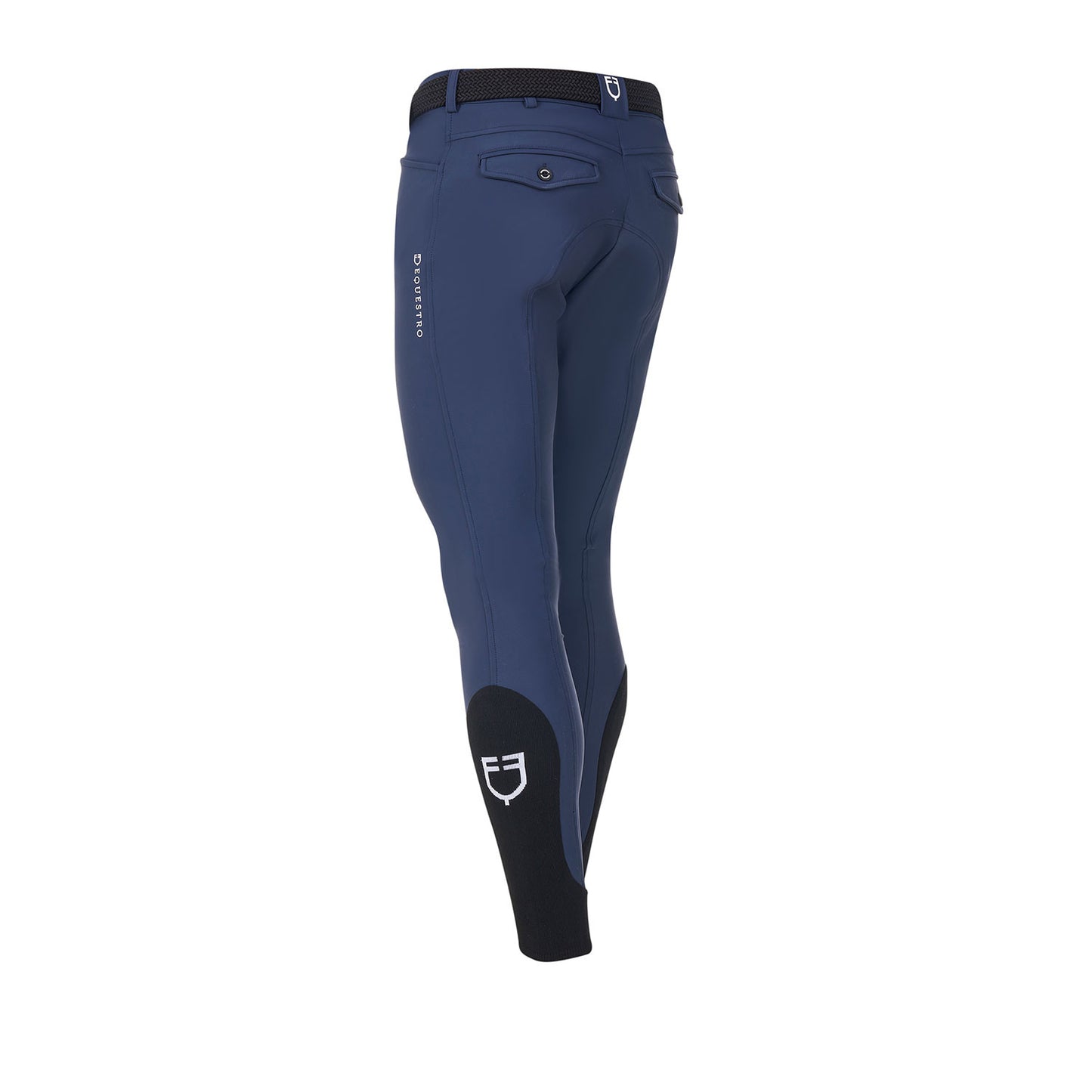 Pantalones de hombre grip rodilla Equestro X FISE - Navy Blazer