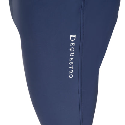 Pantalones de hombre grip rodilla Equestro X FISE - Navy Blazer